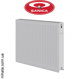 Сталеві радіатори Sanica 22 тип 500*700 Туреччина (нижнє підключення)