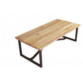 Кофейный журнальный столик в стиле LOFT (NS-478)