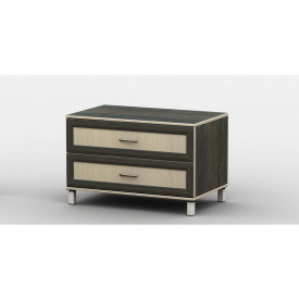 Тумба под телевизор Тиса Мебель ТВ-233 Венге Дуб молочный