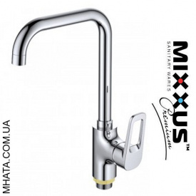 Смеситель для кухни Ухо на гайке Mixxus Nevada (Chr-014)