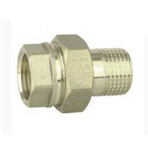 Сгон американка прямая SOLOMON 1/2" НИКЕЛЬ 1620