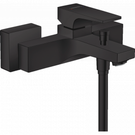 Смеситель METROPOL для ванны матовый черный HANSGROHE 32540670