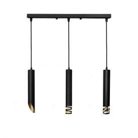 Светильник подвесной на три плафона в виде трубок NL 363738-3 MSK Electric