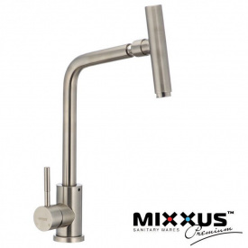 Смеситель для кухни Ухо MIXXUS Sus 017 (Chr-017), Польша (нержавеющая сталь)