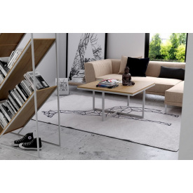 Кофейный журнальный столик в стиле LOFT (NS-611)