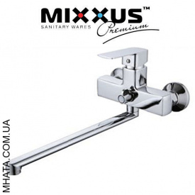 Змішувач для ванни довгий ніс Mixxus Finio Euro Chr-006