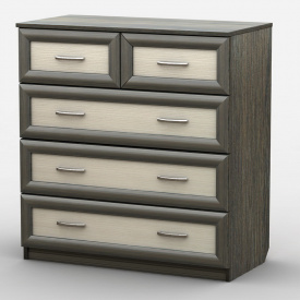 Комод Тиса Мебель АКМ-19/1 Венге/Дуб молочный