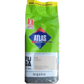 Затирка для плитки АТЛАС WASKA 036 темно-сірий 2 кг