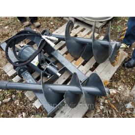 Ямобур на телескопічний навантажувач Manitou 1200 мм 2 насадки 320 мм і 480 мм