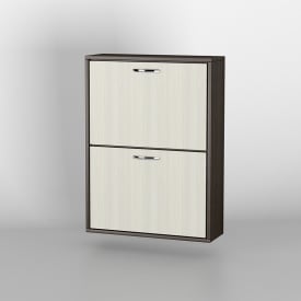 Тумба для обуви Тиса Мебель ТО-124 Венге Молочный