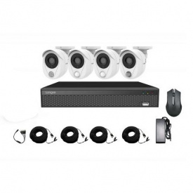Умный комплект AHD видеонаблюдения на 4 камеры 2 Мп 1080P Longse Smart-CS200 (02308)