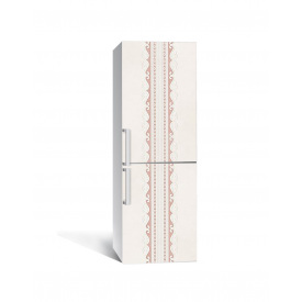 Наклейка на холодильник Zatarga «Фігурний бордюр» 650х2000 мм вінілова 3Д наклейка декор на кухню