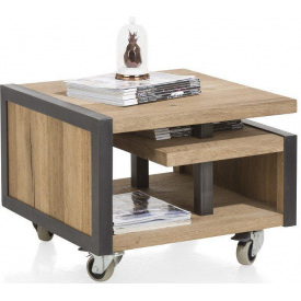 Кофейный журнальный столик в стиле LOFT (NS-629)