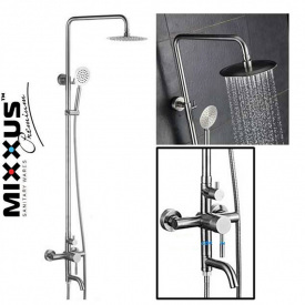 MIXXUS SUS-009-J Душевая колонна со смесителем из нерж. стали SUS304