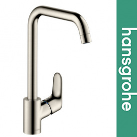 Змішувач Hansgrohe 31820800 для кухні FOCUS 260 Нержавійка