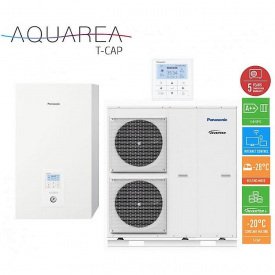 Тепловий насос Panasonic KIT-WXC12H9E8 T-CAP Aquarea