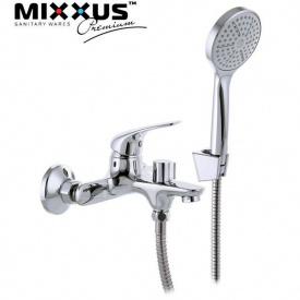 Змішувач для ванни короткий ніс MIXXUS Premium Aura Euro (Chr-009), Польща