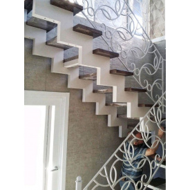 Проектування прямих сходів з нержавіючої сталі