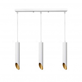 Светильник подвесной на три плафона в виде трубок NL 3722-3W MSK Electric