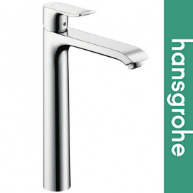 Змішувач Hansgrohe ( 31082000) для умивальника Metris 260 з донним клапаном