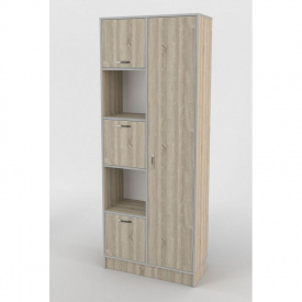 Шкаф-Пенал Тиса Мебель ШС-812 Дуб сонома