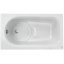 DIUNA ванна прямоугольная 120x70 см белая с ножками SN7 KOLO XWP3120000 Киев