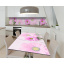 Наклейка 3Д вінілова на стіл Zatarga «Квіти під водою» 650х1200 мм для будинків, квартир, столів, кав'ярень Київ