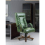 Офисное Кресло Руководителя Richman Оникс Мадрас Green India Wood М3 MultiBlock Зеленое Луцьк