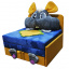 Детский диванчик малютка Ribeka Мышка Голубой (24M09) Ковель