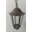 Подвесной садово-парковый светильник на цепочке Lemanso PL6105 антич золото Черновцы