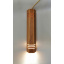 Подвесной светильник лофт из дерева MONA-2 трубки на планке LS0000411 Ровно