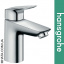 Змішувач Hansgrohe (art 71100000) для умивальника Logis 100 з донним клапаном Житомир