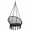 Подвесное кресло-качели (плетеное) Springos SPR0022 Black Львов