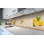Наклейка на скинали Zatarga на кухню «Лимонный чай» 650х2500 мм виниловая 3Д наклейка кухонный фартук самоклеящаяся Чернігів