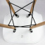 Круглий стіл JUMI Scandinavian Design white 80см. + 4 сучасні скандинавські стільці Ахтырка