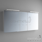 Дзеркальна шафка з LED-підсвічуванням Marsan Therese-5 650х1400 чорний