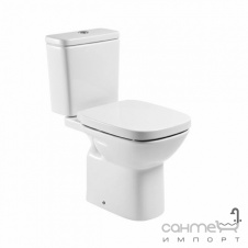 Напольный унитаз-компакт Roca Debba + сидение с крышкой Soft-Close A34P998000
