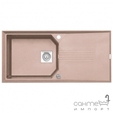 Кухонна мийка оборотна Longran Heliх 1.0 G Sahara Beige