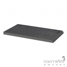 Плитка Paradyz Semir Grafit parapetowa gladka (короткий)