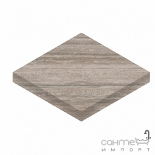 Ступень угловая правая 33x33 Atlas Concorde Marvel Pro Scalino Angolare Dx Travertino Silver Коричневая