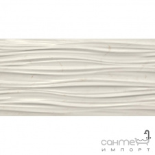 Плитка из белой глины рельефная Atlas Concorde Marvel Cremo Delicato Ribbon 9MSR