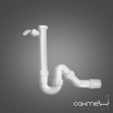 Сифон для кухонной мойки Teka 61001195 белый