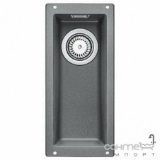 Гранитная кухонная мойка Blanco Subline 160-U Silgranit 523403 серый беж