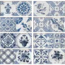 Клінкерна плитка декор 12x25 Gres de Aragon Retro Azul