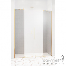 Боковые стенки для душевой перегородки Radaway Furo Gold DWD 160 10111392-01-01 золото/прозрачное стекло