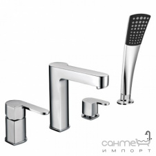 Врезной смеситель для ванны Welle Ernest AR28218D-1303