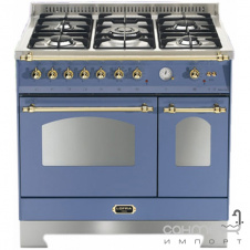 Газовая плита, 2 электрические духовки Lofra Dolcevita 90 Double Oven RLVD96MFTE/Ci LAVANDA/BRASS