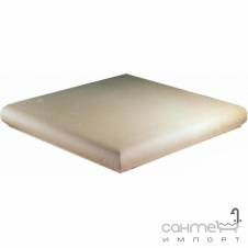 Клінкерна плитка кутова щабель 33x33 Gres de Aragon Cotto Esquina Blanco біла