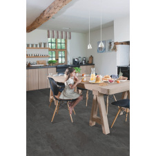 Вініловий підлогу Quick-Step Ambient Click Plus AMCP40035 Сланець Чорний