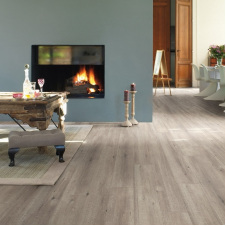 Ламінат Quick-Step Impressive IM1858 дуб сірий обробка розпилом 1380х190x8 мм
